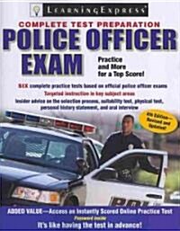 Police Officer Exam (Paperback, 4, Revised, Update)