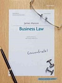 Business Law Concentrate (Paperback)