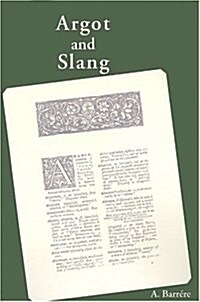 Argot and Slang (Paperback)