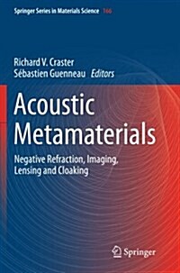 Acoustic Metamaterials: Negative Refraction, Imaging, Lensing and Cloaking (Paperback)