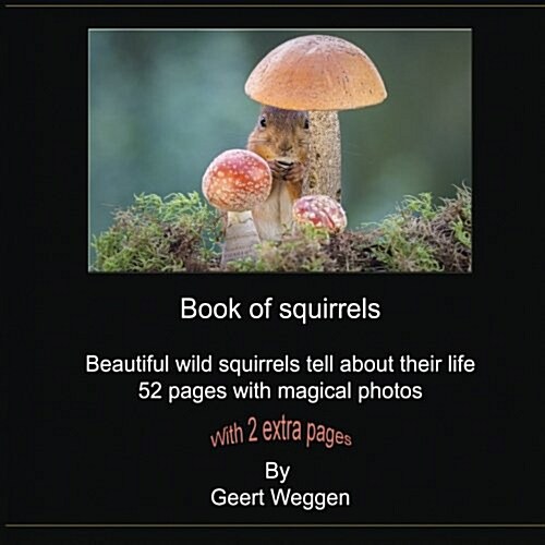 Book of Squirrels: Beautiful Magical Photos of Wild Squirrels (Paperback)