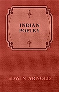 Indian Poetry (Paperback)