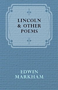 Lincoln & Other Poems (Paperback)