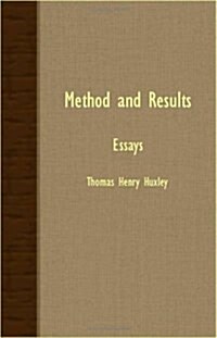 Method And Results - Essays (Paperback)
