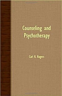 Counseling And Psychotherapy (Paperback)