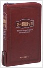 [중고] [브라운] 한서큰글성경 한국어-스페인어성경 - 대(大) 단본 색인