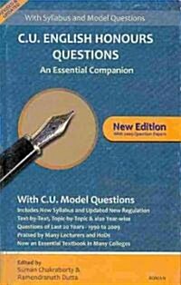 C.U. English Honours Questions (Paperback, New, Revised, Updated)