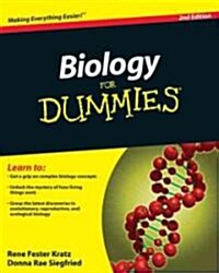 Biology For Dummies (Paperback, 2 Rev ed)