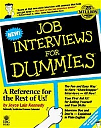 Job Interviews for Dummies (For Dummies Series) (Paperback, 1)