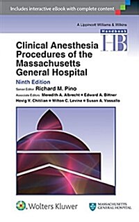 Clinical Anesthesia Procedures of the Massachusetts General Hospital (Paperback)