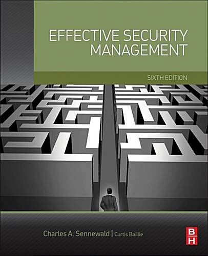 Effective Security Management (Hardcover, 6, Revised)