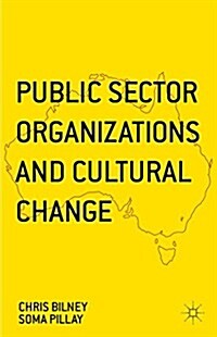 Public Sector Organizations and Cultural Change (Hardcover)