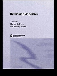 Rethinking Linguistics (Paperback)