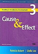 [중고] Cause & Effect: Reading and Vocabulary Development 3 (Paperback, 4)