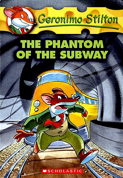 [중고] Geronimo Stilton #13: The Phantom of the Subway: The Phantom of the Subway (Mass Market Paperback)