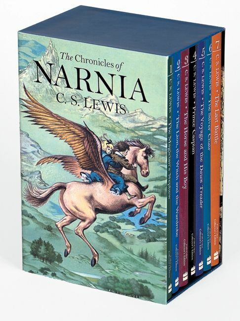 The Chronicles of Narnia Full-Color Box Set (Paperback 7권)