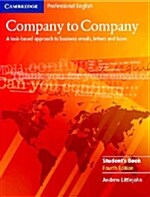[중고] Company to Company Student‘s Book (Paperback, 4 Revised edition)