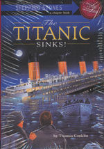 The Titanic Sinks! (Paperback + 테이프) - True Stories, Stepping Stones