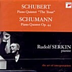 [수입] Franz Schubert / Robert Schumann - Piano Quintets / Rudolf Serkin