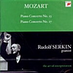 [수입] Wolfgang Amadeus Mozart - Piano Concertos Nos.23 & 27 / Rudolf Serkin / Alexander Schneider
