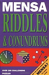 [중고] Mensa Riddles & Conundrums (Hardcover)