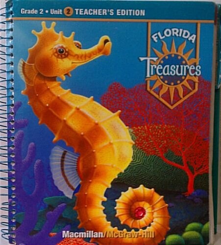 [중고] Treasures, a Reading/Language Arts Program, Grade 2, Unit 2 Teacher Edition (Spiral)