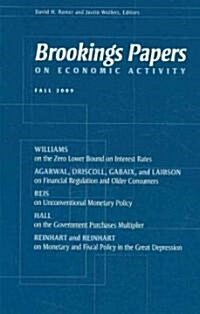 Brookings Papers on Economic Activity: Fall 2009 (Paperback, 2009)