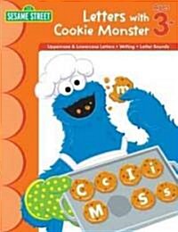 Letters With Cookie Monster (Paperback, Workbook)
