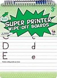 Super Printer Wipe-Off Boards (Hardcover, Spiral)