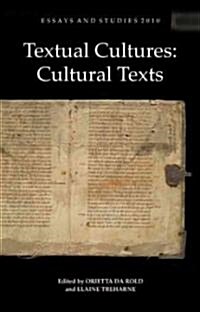 Textual Cultures: Cultural Texts (Hardcover)