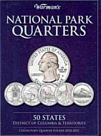 National Park Quarters Collectors Quarter Folder 2010-2021: 50 States, District of Columbia & Territories (Hardcover)
