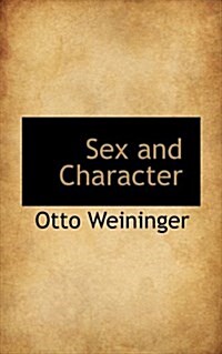 Sex and Character (Paperback)