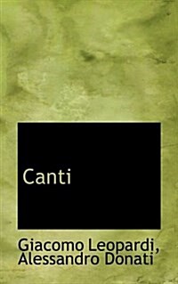 Canti (Paperback)