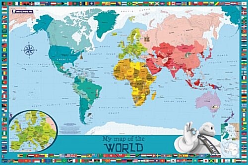 My Map of the World: Childrens Wall Map (Not Folded, 2)