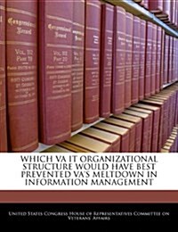 Which Va It Organizational Structure Would Have Best Prevented Vas Meltdown in Information Management (Paperback)