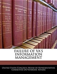 Failure of Vas Information Management (Paperback)
