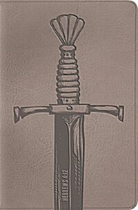Compact Bible-ESV-Silver Sword (Imitation Leather)