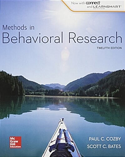 Methods in Behavioral Research with Connect Access Card (Hardcover, 12)