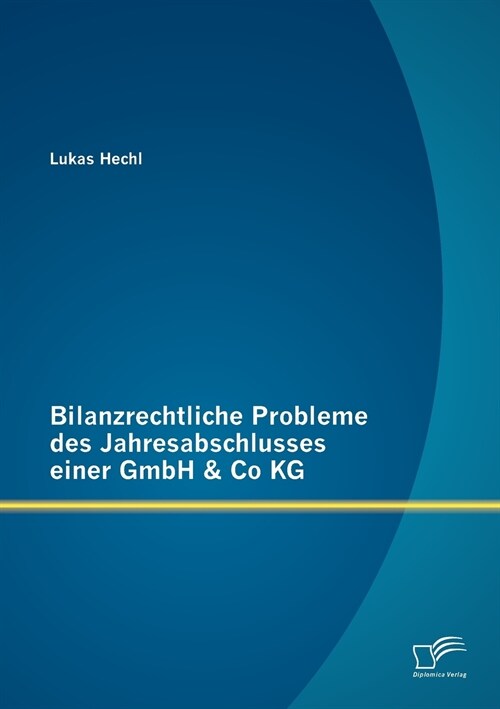 Bilanzrechtliche Probleme Des Jahresabschlusses Einer Gmbh & Co Kg (Paperback)