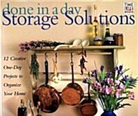 Storage Solutions (Done in a Day, Vol 1) (Paperback)