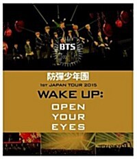 [수입] 방탄소년단 (BTS) - 防彈少年團 1st Japan Tour 2015 Wake Up : Open Your Eyes (Blu-ray)(Blu-ray)(2015)