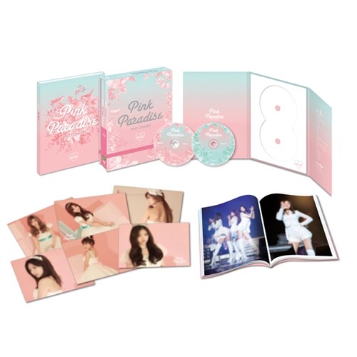 [중고] 에이핑크 - 1st Concert Live DVD Pink Paradise (2disc+100p 포토북)