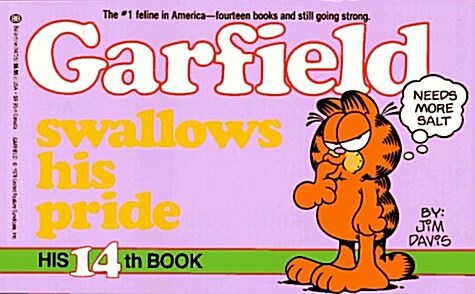 [중고] Garfield Swallows His Pride (His 14th Book) (Paperback, Reissue)
