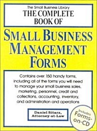 The Complete Book of Small Business Management Forms (Paperback, CD-ROM)