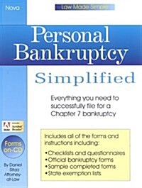 Personal Bankruptcy Simplified (Paperback, CD-ROM)