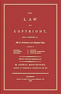 The Law of Copyright (Hardcover)
