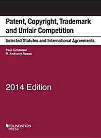 Ptent, Copyright, Traemark, and Unfair Competition (Paperback)