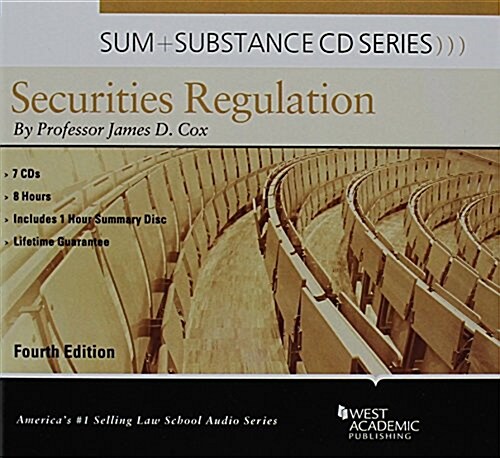 Sum and Substance Audio on Securities Regulation With Summary Supplement (Audio CD, 4th, New)