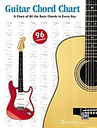 Guitar Chord Chart: A Chart of All the Basic Chords in Every Key, Chart (Paperback)