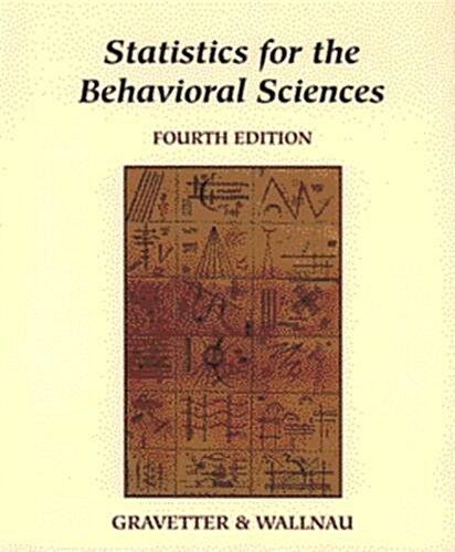 Statistics for the Behavioral Sciences: A First Course for Students of Psychology and Education (Hardcover, 4th)